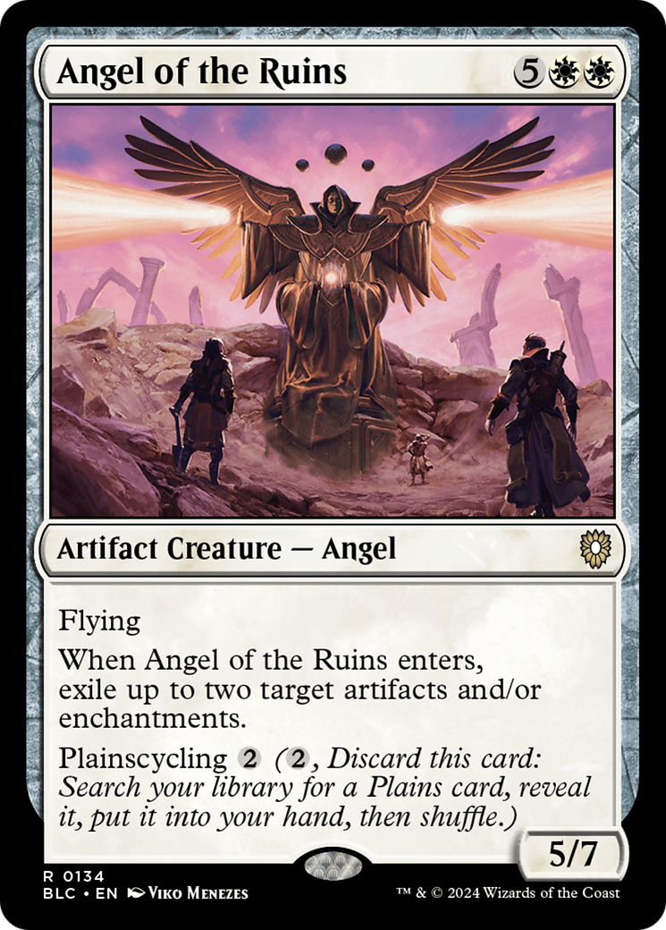 Angel of the Ruins (BLC-134) - Bloomburrow Commander