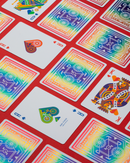DKNG Rainbow Wheels Playing Cards