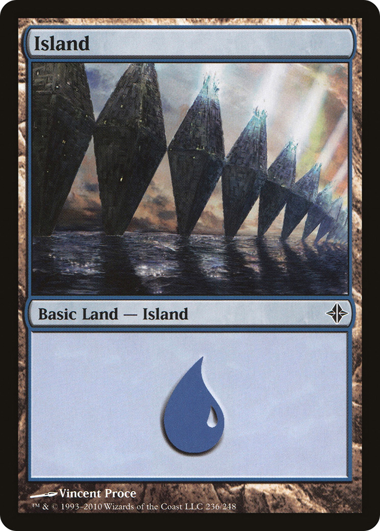 Island (ROE-236) - Rise of the Eldrazi Foil