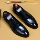 Men's Business Formal Pointed-Toe Oxford Shoes