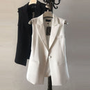 Korean-style Suit Vest Jacket For Women