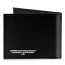 Canvas Bi-Fold Wallet - Superman Forever Clark Kent-Superman Transition Shield Black Red