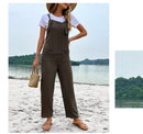 Summer Suspender Pocket Jumpsuit