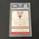 2012 Panini NBA Hoops #81 Tom Thibodeau signed card PSA Autographed Coach