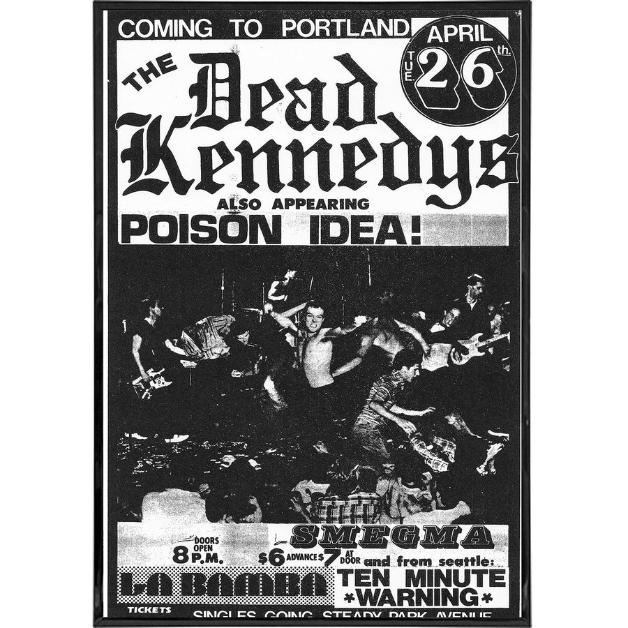 Dead Kennedys Coming to Portland Poster Print