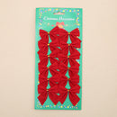 Christmas Tree Bow Ornament Decor