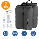 17L Vacuum Storage Bags with Rechargeable Pump (2-Pack)