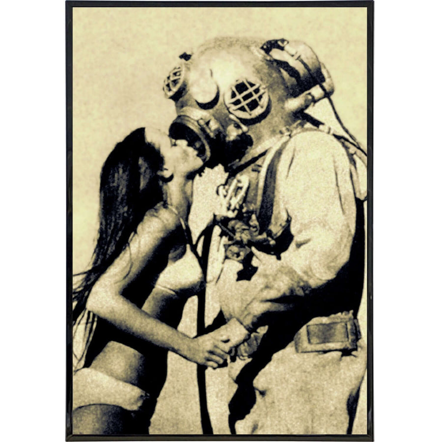 Deep Sea Kiss Vintage Photo Print