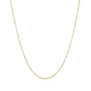 14k Yellow Gold Singapore Chain 0.8mm