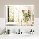 Defogging LED Bathroom Mirror with Memory Function and Anti-Fog