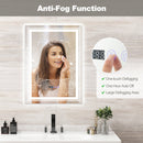 Defogging LED Bathroom Mirror with Memory Function and Anti-Fog
