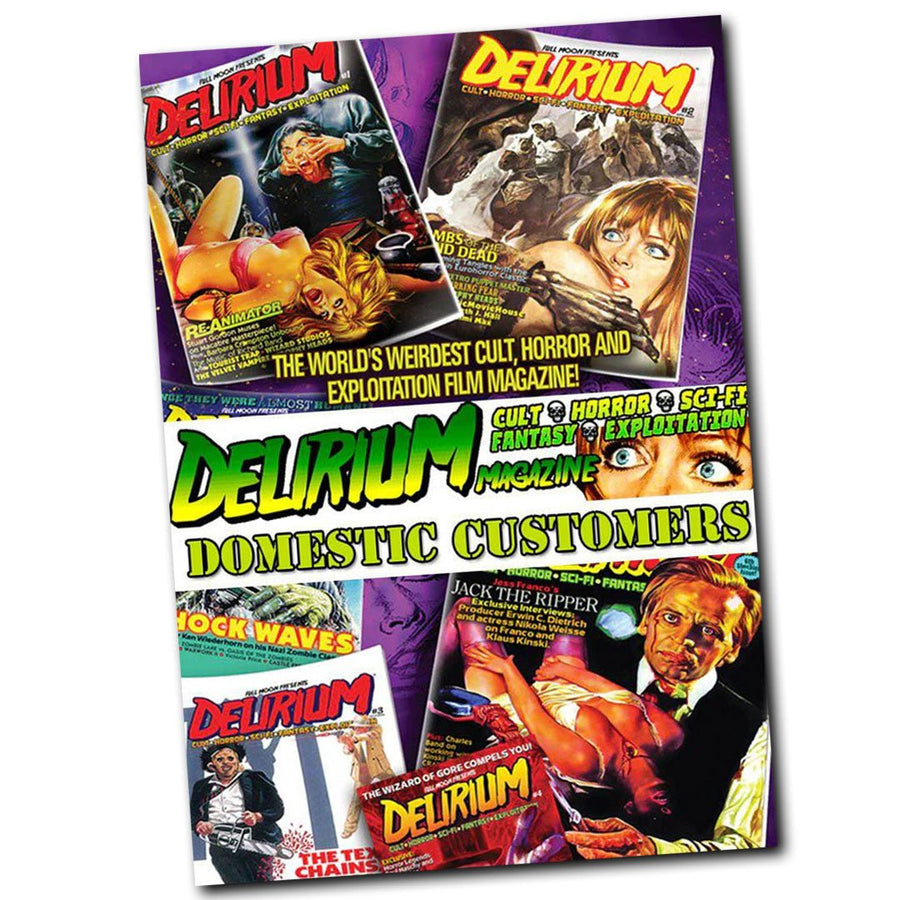 Delirium Magazine Subscription: Issues #38-#41 (DOMESTIC ONLY)