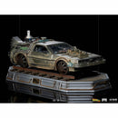 Iron Studios Back to the Future Part III DeLorean 1:10 Scale Statue