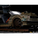 Iron Studios Back to the Future Part III DeLorean 1:10 Scale Statue