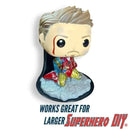 DELUXE size Floating Figure Shelves for POP! DELUXE Vinyl figures | Wall Stand Display Shelves for LARGE pops 6-inch or Deluxe