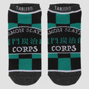 Demon Slayer Icons Ankle Socks Set