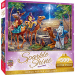 Sparkle & Shine - Three Magi 500 Piece Glitter Jigsaw Puzzle