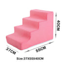 Pet Cat Sofa Steps Folding Non-slip Dog Ladder