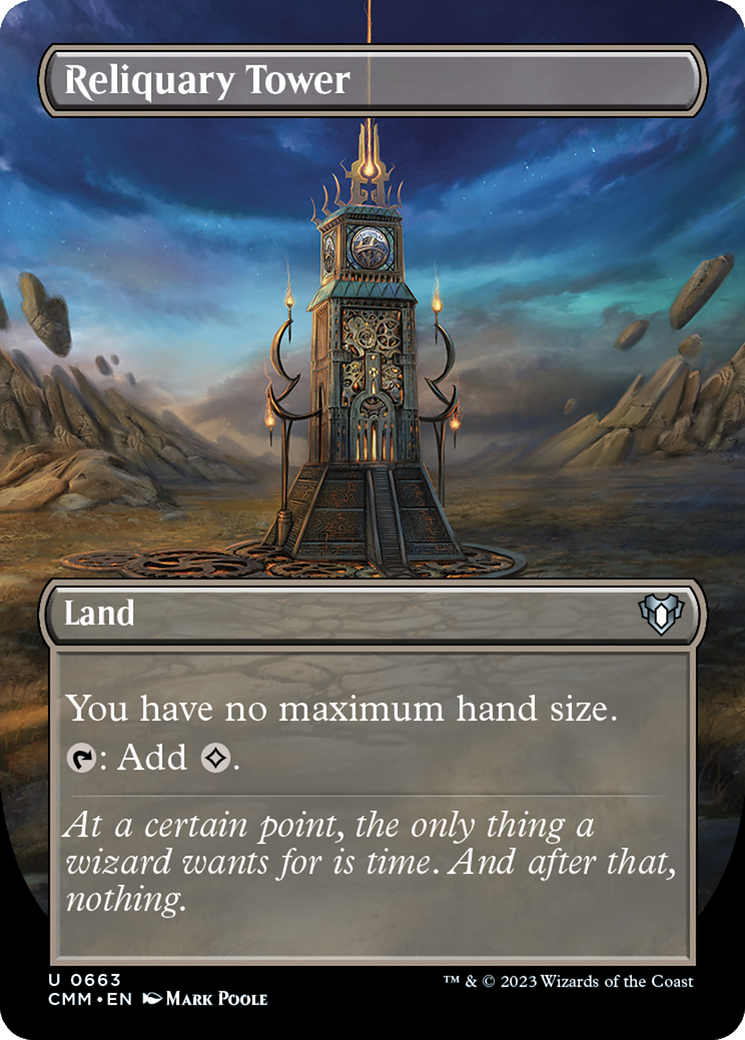 Reliquary Tower (CMM-663) - Commander Masters (Borderless) Foil