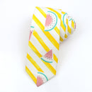 Korean Style Narrow Men's Clothing Cotton Tie