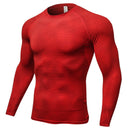 Men's Sports Long Sleeve 3D Print Workout Shirt