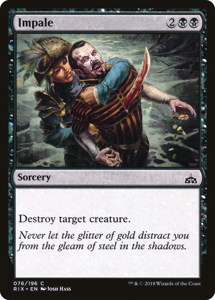 Impale (RIX-076) - Rivals of Ixalan Foil