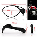 Motorcycle Accessories Hand Guard Brake Lever Secondary Side Mirror