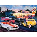 Cruisin' Route 66 - Dogs & Burgers 1000 Piece Jigsaw Puzzle