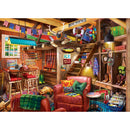 Man Cave - Fish, Hunt, & Hibernate 1000 Piece Jigsaw Puzzle