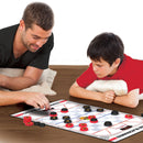 Chicago Blackhawks Checkers Board Game