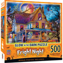 Glow in the Dark - Fright Night 500 Piece Jigsaw Puzzle