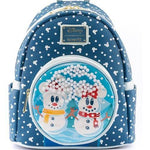 Disney Minnie & Mickey Mouse Snow Globe Mini-Backpack Backpacks ToyShnip 