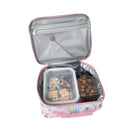 Disney Princess Pink Watercolor AOP 14-inch Youth Backpack & Insulated Lunch Kit Set