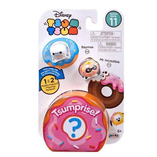 Disney Tsum Tsum 3-Pack Mini-Figures Wave 11 - Baymax & Mr. Incredible