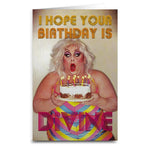 Divine Birthday Card