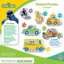 Sesame Street - Vehicles Mini Shaped Puzzles 6-Pack