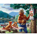 Smokey Bear 100 Piece Jigsaw Puzzles 4-Pack