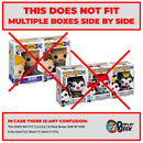 Pop Protector for 3 Pack Julian Edelman, Tom Brady & Rob Gronkowski Funko Pop