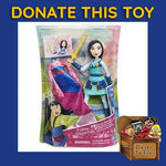 DONATE THIS TOY - Pirate Toy Fund -  Disney Princess Fearless Adventures Doll - Mulan