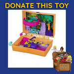 DONATE THIS TOY - Pirate Toy Fund -  Polly Pocket Jungle Safari Compact