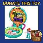 DONATE THIS TOY - Pirate Toy Fund -  Polly Pocket Tiny Pocket Places Lila BBQ Compact