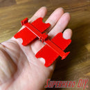 Double Track Connector compatible with Hot Wheels Racing Track | Keep two tracks together easily and quickly