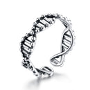 925 Sterling Silver Oxidized Ring for Women