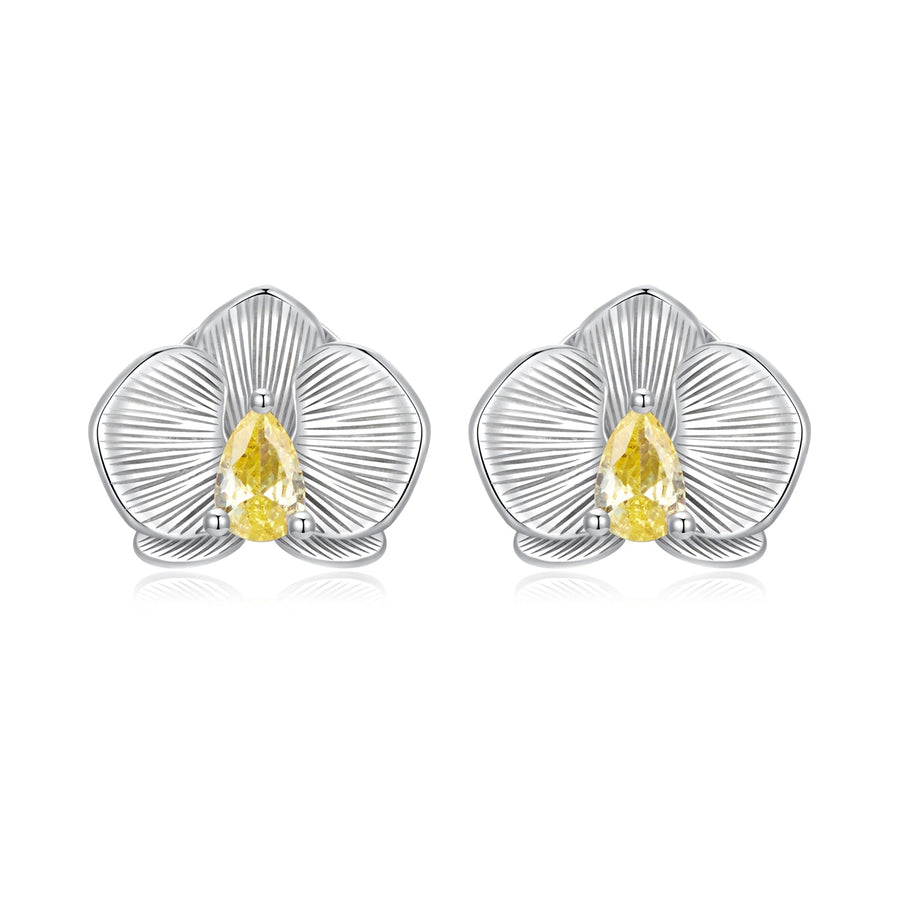 925 Sterling Silver Pavé CZ Earrings for Women - 0.6*0.8cm