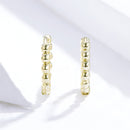 925 Sterling Silver Plated Platinum Earrings for Women