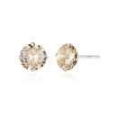925 Sterling Silver Earrings with Pavé Setting CZ