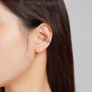 925 Sterling Silver Pavé Setting CZ Earrings for Women