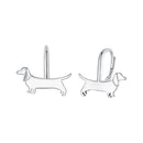 925 Oxidized Silver Earrings 17mm for Women