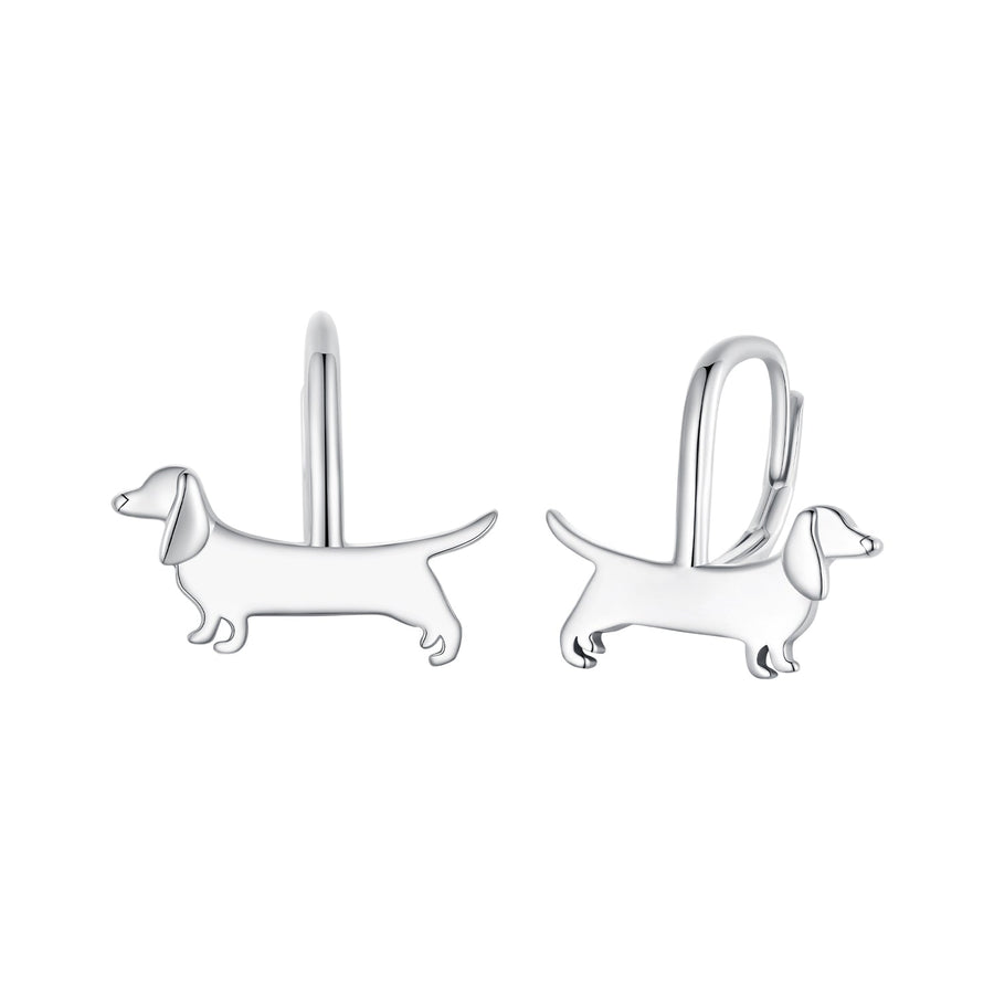 925 Oxidized Silver Earrings 17mm for Women