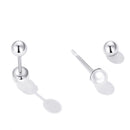 925 Sterling Silver Quality Shell Pearl Earrings for Women